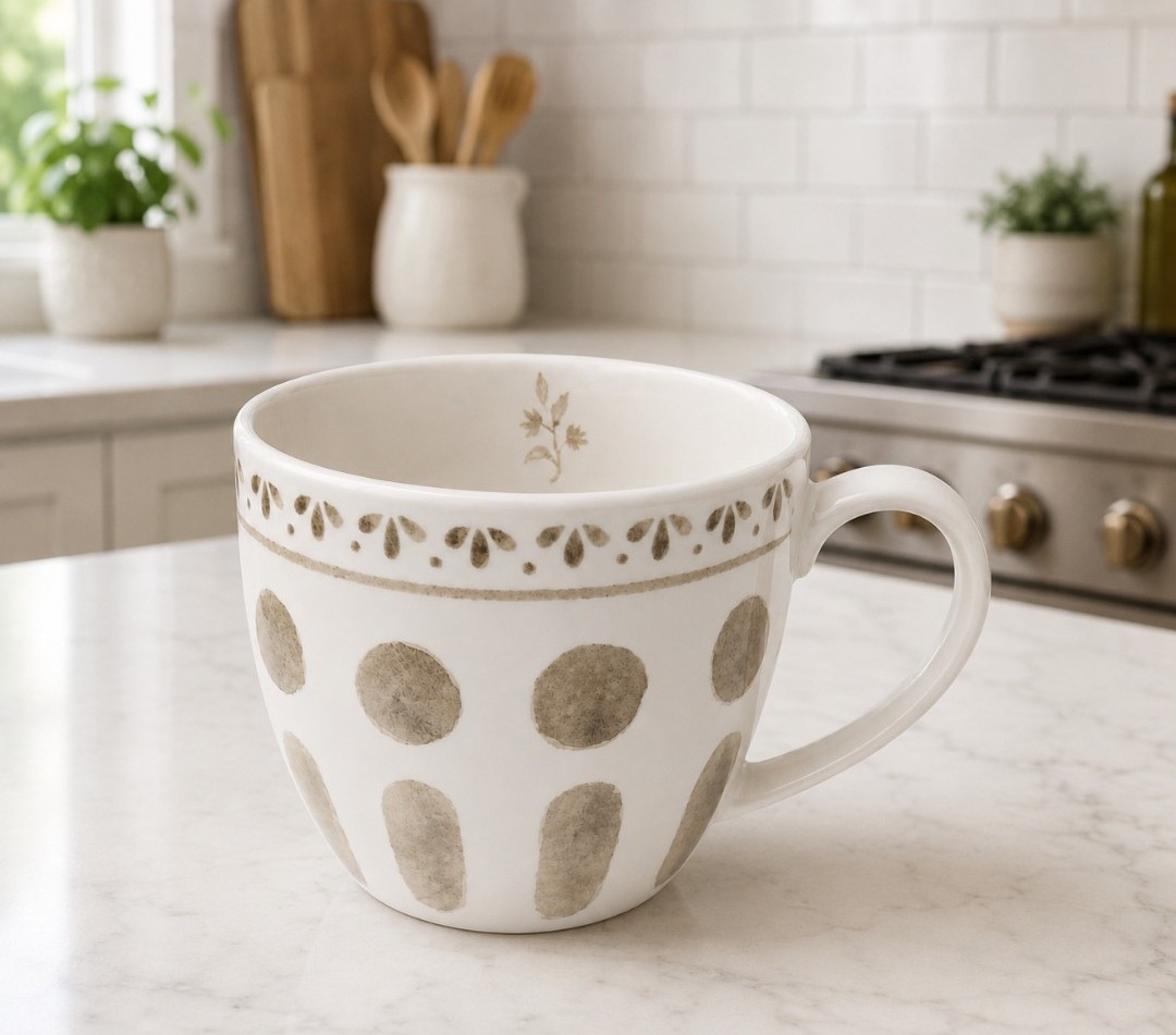 Tasse Déjeuner -Collection Aurélie - 380 ml - 9.7 x 8.4 cm - Miniature 2